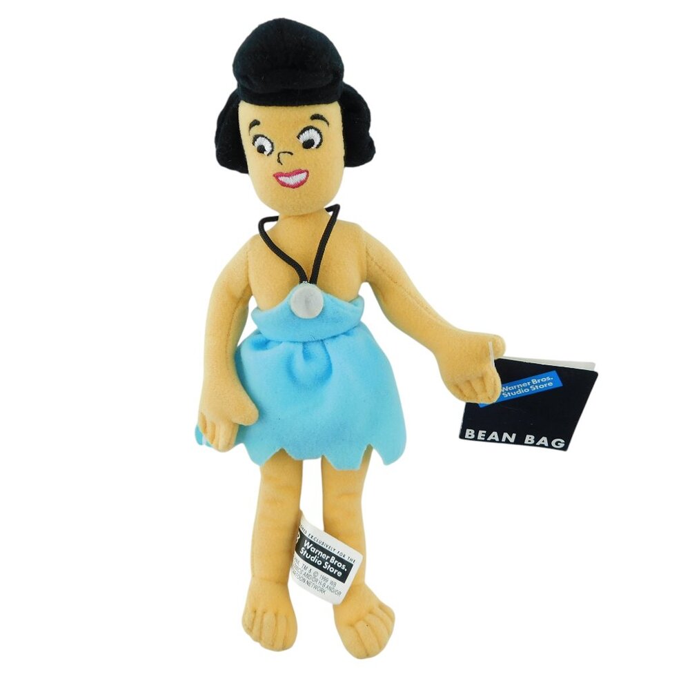 Betty Rubble Hanna-Barbera Warner Bros. Flintstones Bean Bag Plush